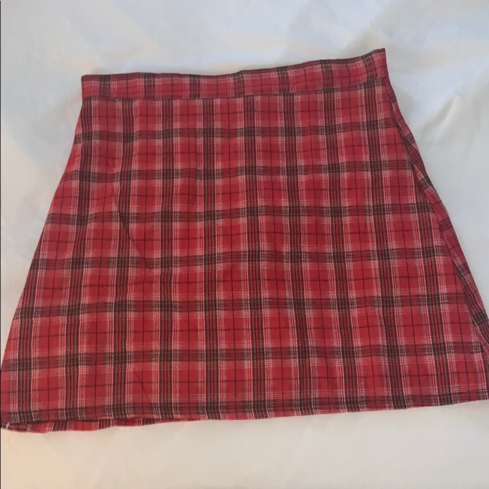 Plaid Skirt